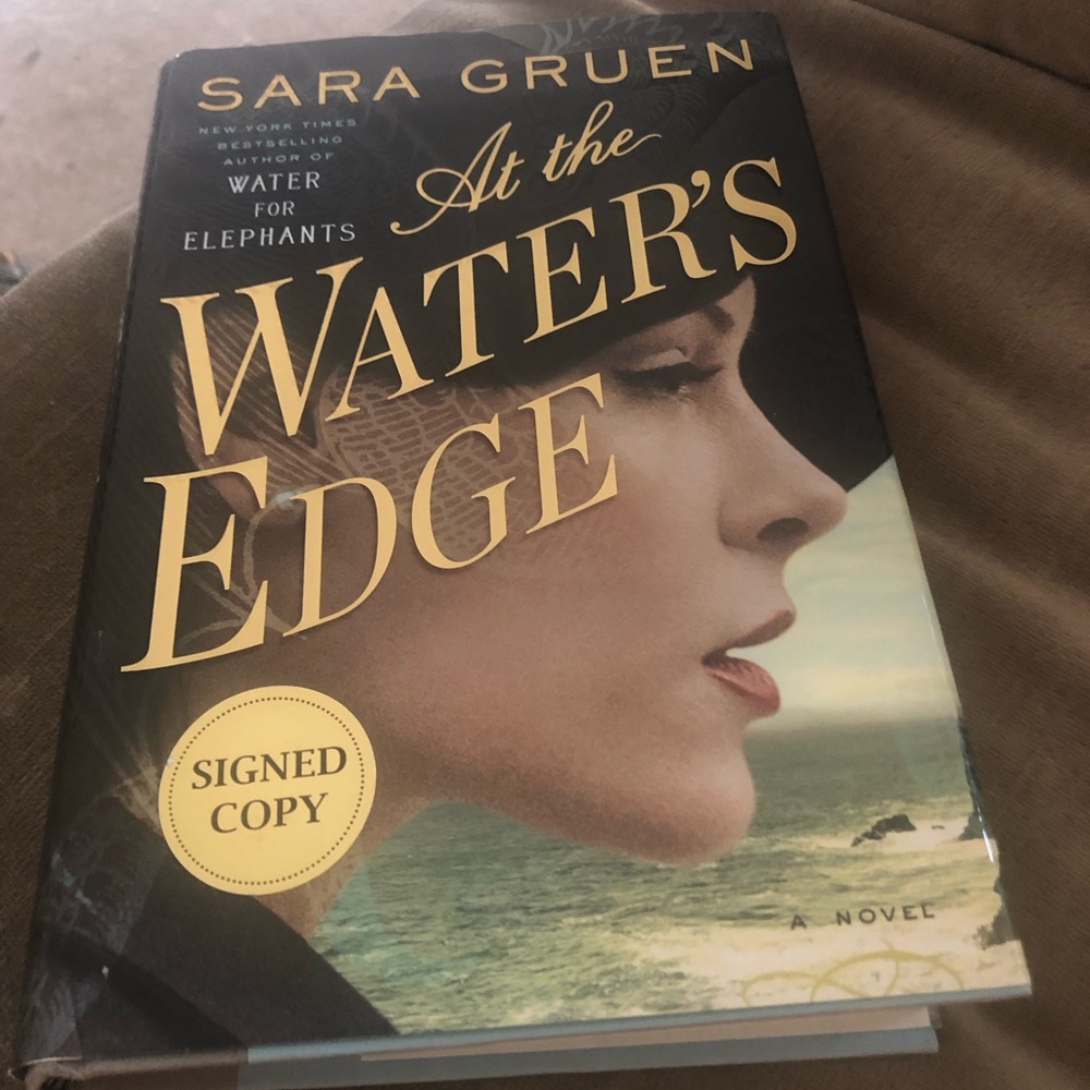 Signed! At the Water’s Edge Hardback Book- $50 or $45 w/offer